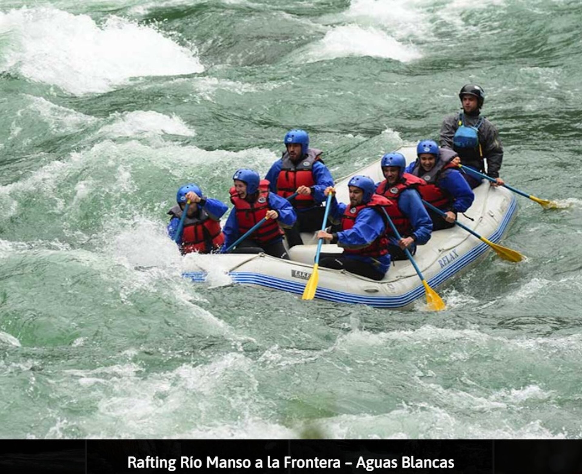 Rafting Aguas Blancas - Manso a la Frontera